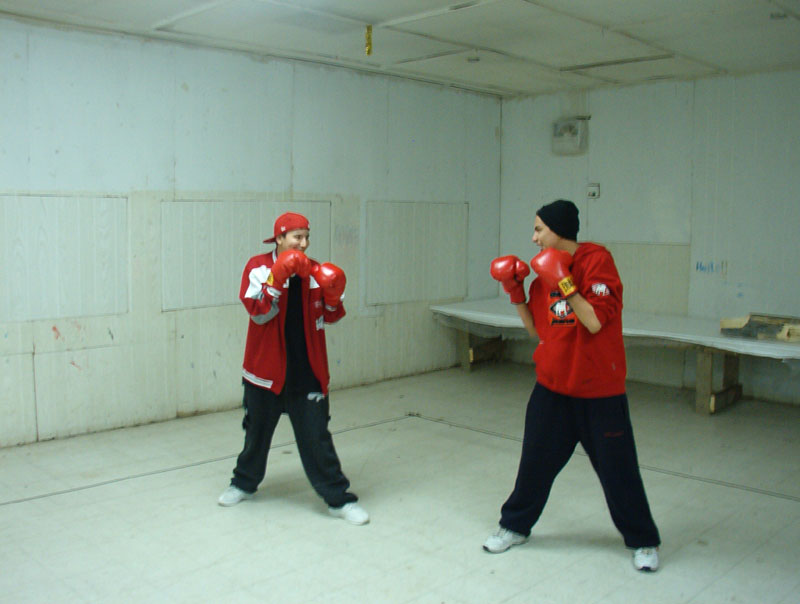 Combatants. Yeah we do it without head gear or mouthgaurds and big ass grins