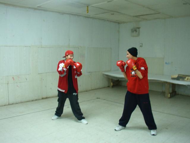 Combatants. Yeah we do it without head gear or mouthgaurds and big ass grins