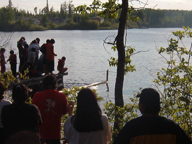 Jade Campbell awaits her turn.