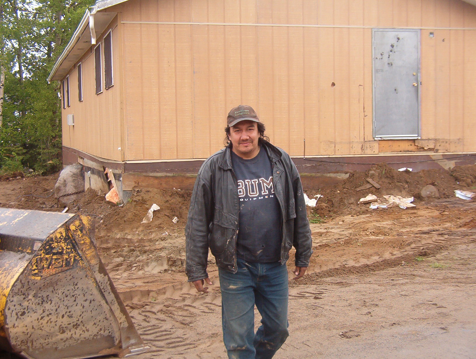 Gary, the one who drives the heavy equipment.