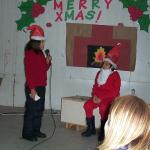 Grades 4, 5 & 6 doing a play on "couch potato santa"
