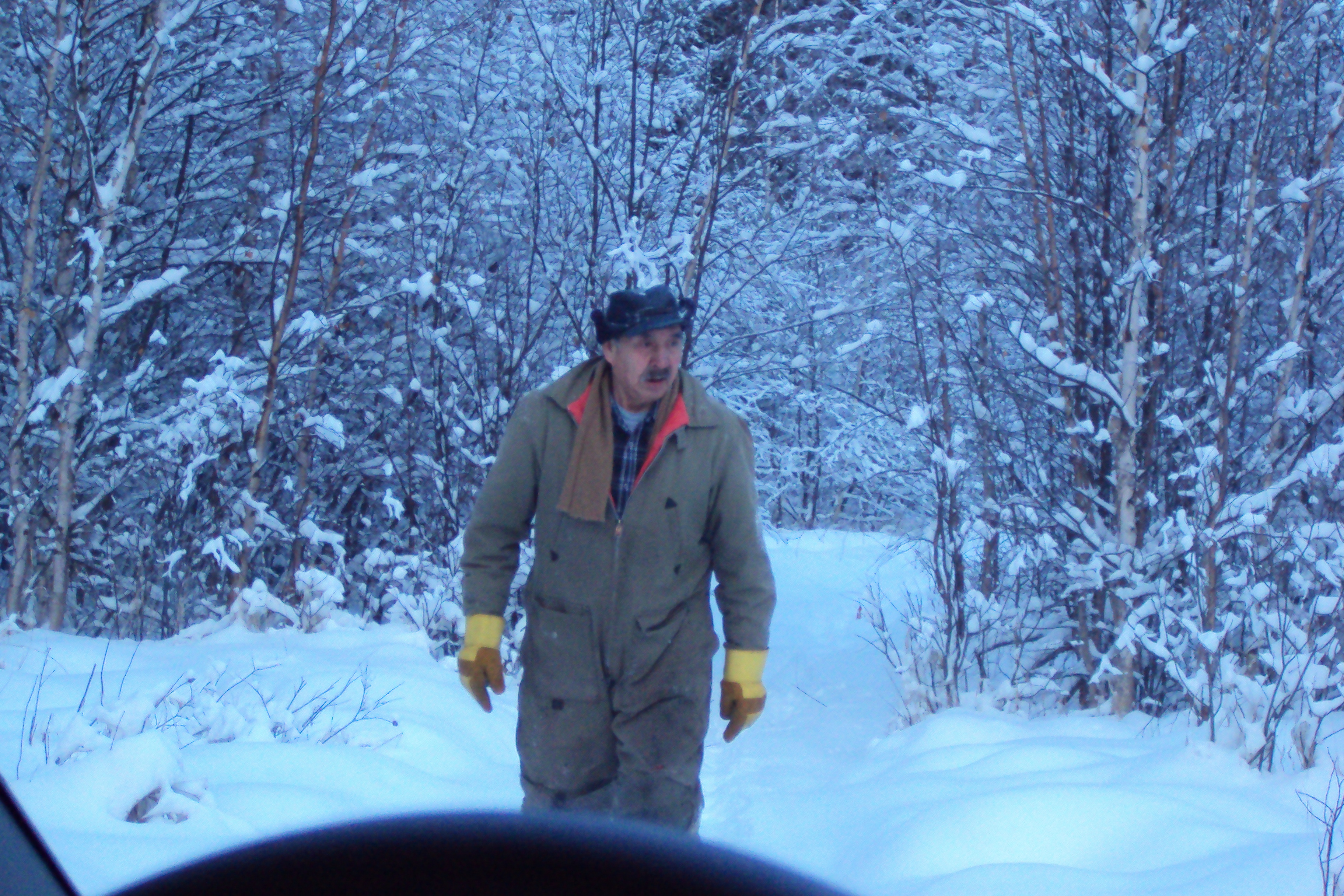 No rabbit tracks there...